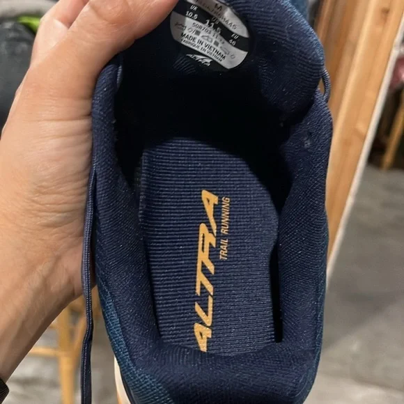 Altra Men’s Navy Blue Lone Peak 7 Trail Running Shoes / Size-11.5 - Picture 16 of 16